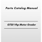 Volvo G720 Vhp Motor Grader Parts Catalog Manual
