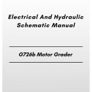 Volvo G726b Motor Grader Electrical And Hydraulic Schematic Manual