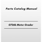 Volvo G726b Motor Grader Parts Catalog Manual