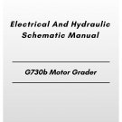 Volvo G730b Motor Grader Electrical And Hydraulic Schematic Manual