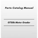 Volvo G730b Motor Grader Parts Catalog Manual