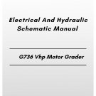 Volvo G736 Vhp Motor Grader Electrical And Hydraulic Schematic Manual