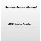 Volvo G740 Motor Grader Service Repair Manual