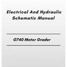 Volvo G740 Motor Grader Electrical And Hydraulic Schematic Manual