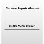 Volvo G740b Motor Grader Service Repair Manual