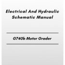 Volvo G740b Motor Grader Electrical And Hydraulic Schematic Manual