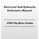 Volvo G780 Vhp Motor Grader Electrical And Hydraulic Schematic Manual