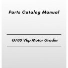 Volvo G780 Vhp Motor Grader Parts Catalog Manual