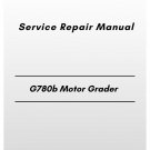 Volvo G780b Motor Grader Service Repair Manual