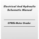 Volvo G780b Motor Grader Electrical And Hydraulic Schematic Manual