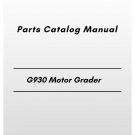 Volvo G930 Motor Grader Parts Catalog Manual