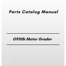 Volvo G930b Motor Grader Parts Catalog Manual