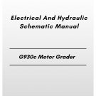 Volvo G930c Motor Grader Electrical And Hydraulic Schematic Manual
