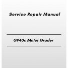 Volvo G940c Motor Grader Service Repair Manual