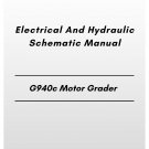 Volvo G940c Motor Grader Electrical And Hydraulic Schematic Manual