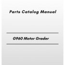 Volvo G960 Motor Grader Parts Catalog Manual