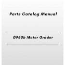Volvo G960b Motor Grader Parts Catalog Manual