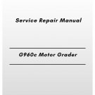 Volvo G960c Motor Grader Service Repair Manual