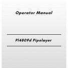 Volvo Pl4809d Pipelayer Operator Manual