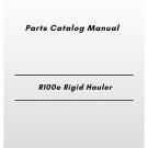 Volvo R100e Rigid Hauler Parts Catalog Manual