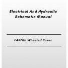 Volvo P4370b Wheeled Paver Electrical And Hydraulic Schematic Manual