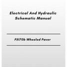 Volvo P5170b Wheeled Paver Electrical And Hydraulic Schematic Manual