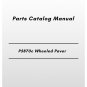 Volvo P5870c Wheeled Paver Parts Catalog Manual