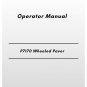 Volvo P7170 Wheeled Paver Operator Manual