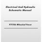 Volvo P7170b Wheeled Paver Electrical And Hydraulic Schematic Manual
