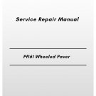 Volvo Pf161 Wheeled Paver Service Repair Manual