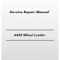 Volvo 4400 Wheel Loader Service Repair Manual