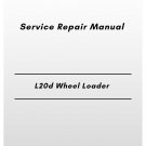 Volvo L20d Wheel Loader Service Repair Manual