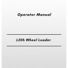 Volvo L20h Wheel Loader Operator Manual