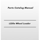 Volvo L220e Wheel Loader Parts Catalog Manual