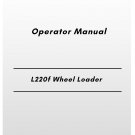 Volvo L220f Wheel Loader Operator Manual