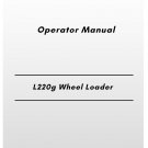 Volvo L220g Wheel Loader Operator Manual