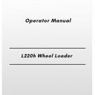 Volvo L220h Wheel Loader Operator Manual