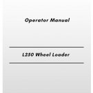 Volvo L250 Wheel Loader Operator Manual