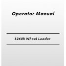 Volvo L260h Wheel Loader Operator Manual