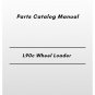 Volvo L90c Wheel Loader Parts Catalog Manual