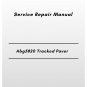 Volvo Abg5820 Tracked Paver Service Repair Manual