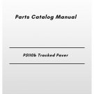 Volvo P5110b Tracked Paver Parts Catalog Manual
