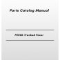 Volvo P5110b Tracked Paver Parts Catalog Manual