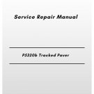 Volvo P5320b Tracked Paver Service Repair Manual
