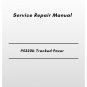 Volvo P5320b Tracked Paver Service Repair Manual