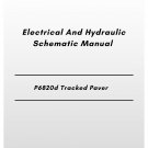 Volvo P6820d Tracked Paver Electrical And Hydraulic Schematic Manual