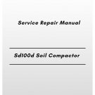 Volvo Sd100d Soil Compactor Service Repair Manual