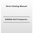 Volvo Sd160dx Soil Compactor Parts Catalog Manual