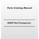 Volvo Sd25f Soil Compactor Parts Catalog Manual