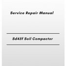 Volvo Sd45f Soil Compactor Service Repair Manual